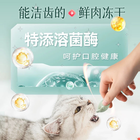 Ranova Freeze-Dried Chicken Dumplings Complete Food for Cats