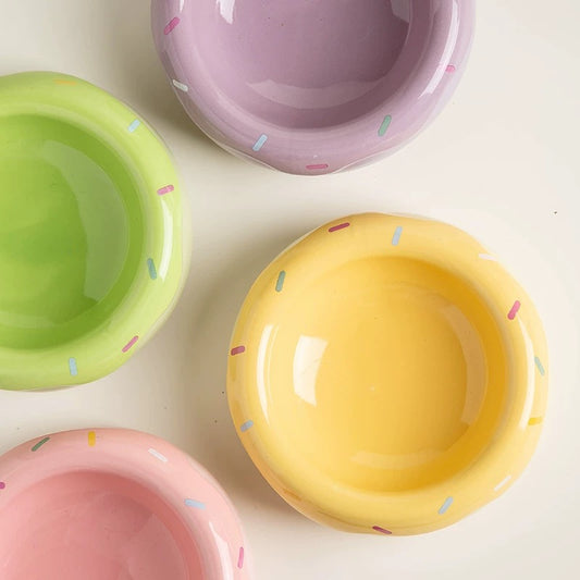 Petdebby Donut Bowl for Pets