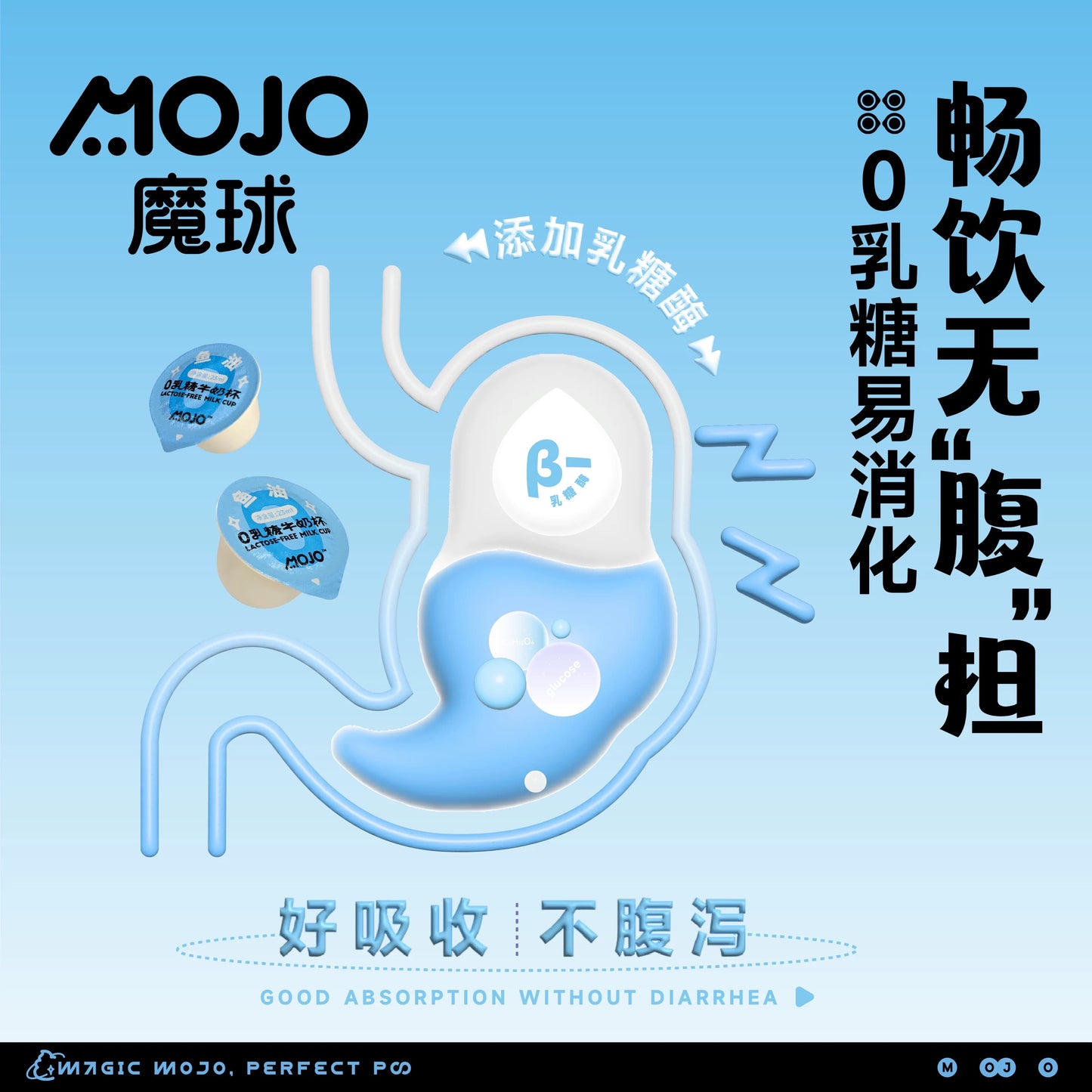MOJO Fish Oil Milk Cup for Cats and Dogs 23mL