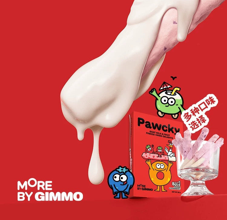 GIMMO Freeze-Dried Pawcky Stick Treats for Cats and Dogs 20g