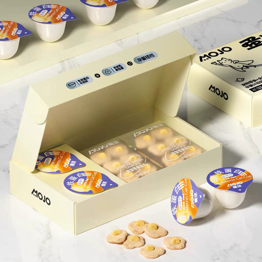 MOJO Egg Crush Milk Set Complete Food for Cats and Kittens 58g