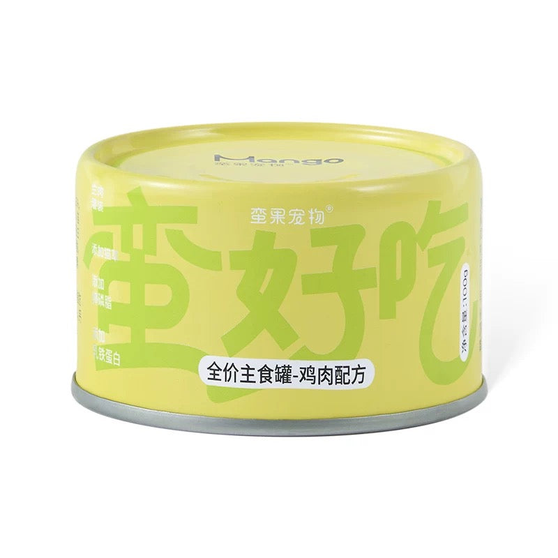 MANGO Canned Complete Wet Food for Cats 100g