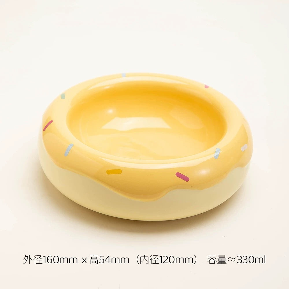 Petdebby Donut Bowl for Pets