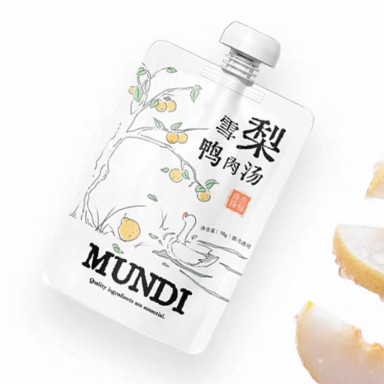 Mundi Nourishing Soup Pouch for Cats and Dogs 75g