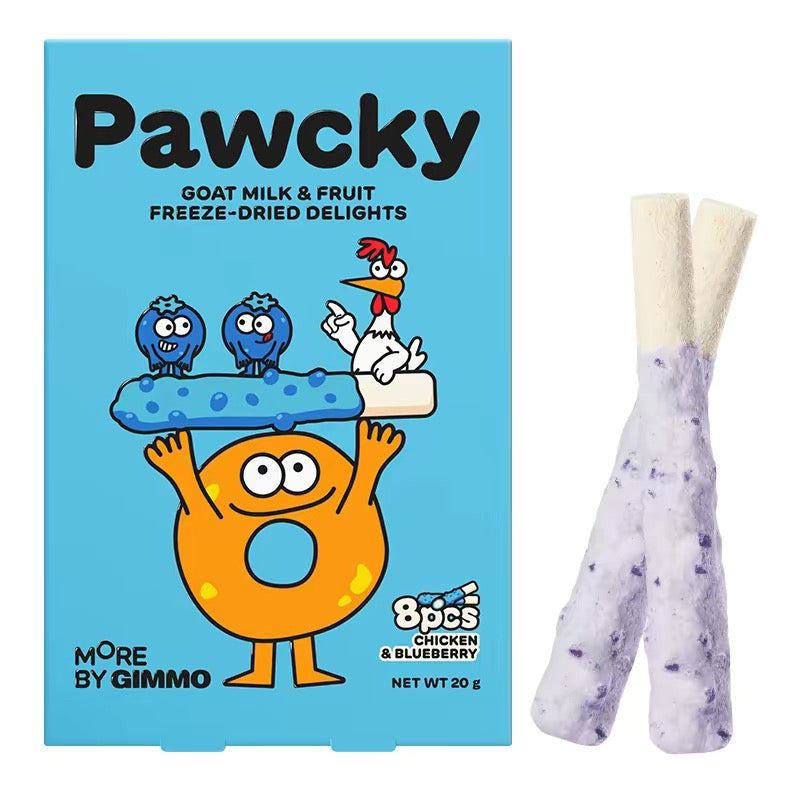 GIMMO Freeze-Dried Pawcky Stick Treats for Cats and Dogs 20g
