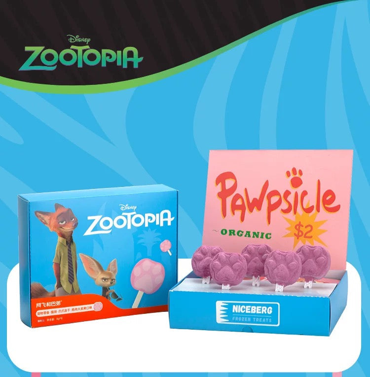 AFei Zootopia Freeze-Dried Pawpsicle Treats for Cats and Dogs