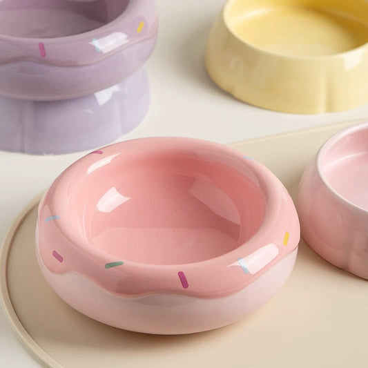 Petdebby Donut Bowl for Pets