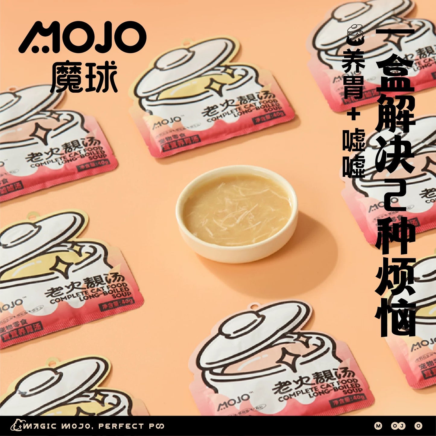 MOJO Nourishing Chicken Soup for Cats and Dogs 40g