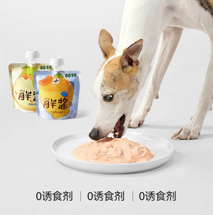 Partner Fat Sauce Meat Pouch for Cats and Dogs 100g