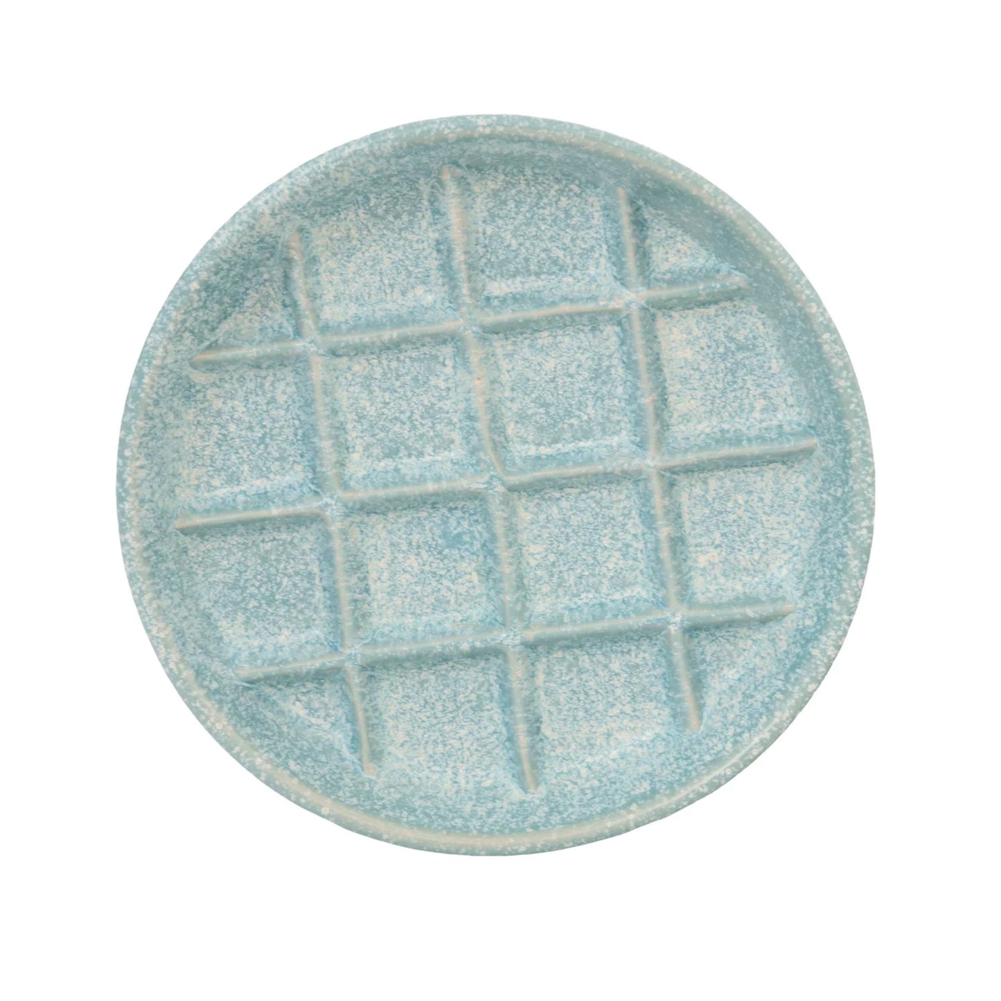 Pet Slow Feeder Ceramic Waffle Plate