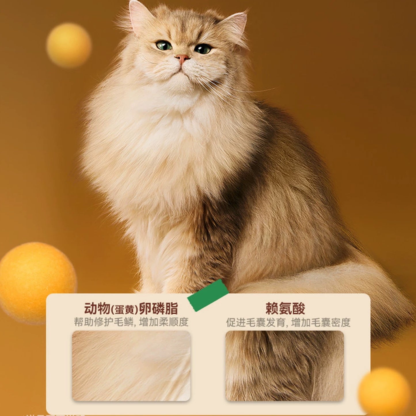 Partner Freeze-Dried Quail Egg Yolks for Cats and Dogs 100g