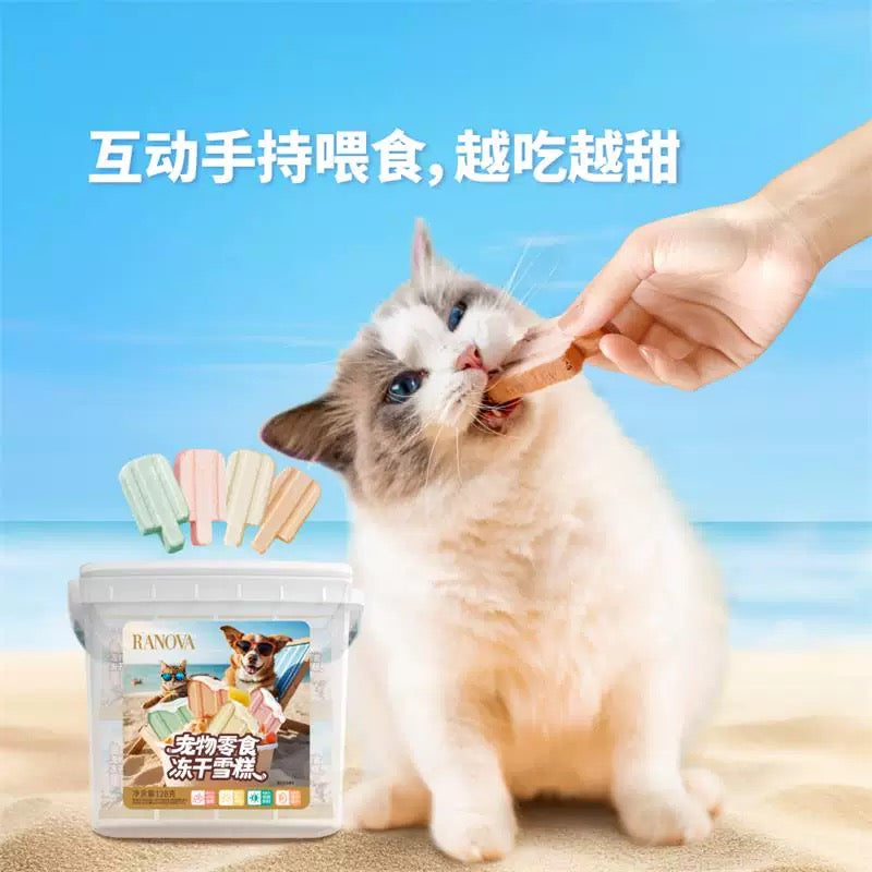 Ranova Freeze-Dried Ice Cream Treats for Cats and Dogs 4g
