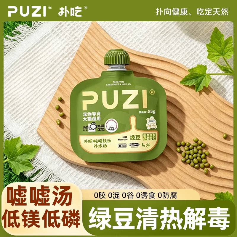 PuZi Hydrating Summer Edition Soup Pouch for Cats and Dogs 85g