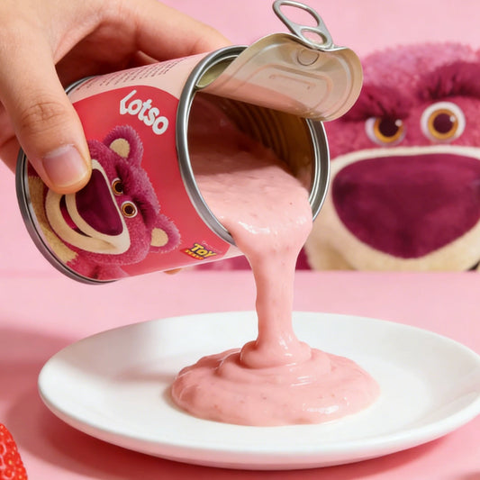 AFei Toy Story Strawberry Milk Can for Cats and Dogs 85g