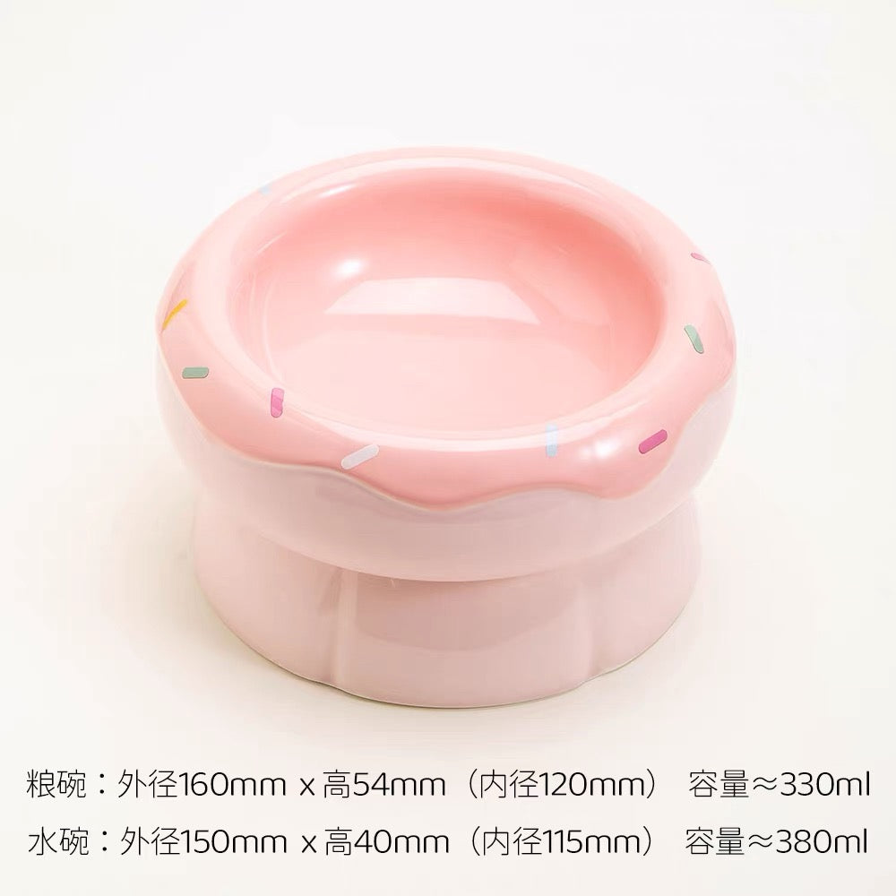 Petdebby Donut Bowl for Pets