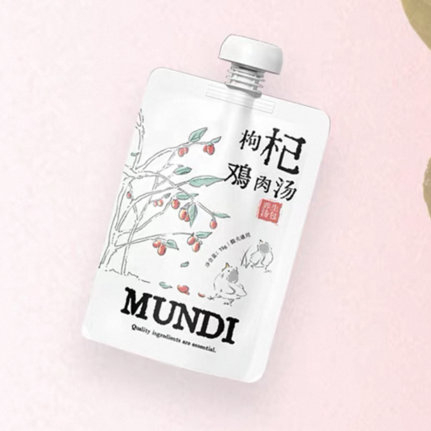 Mundi Nourishing Soup Pouch for Cats and Dogs 75g