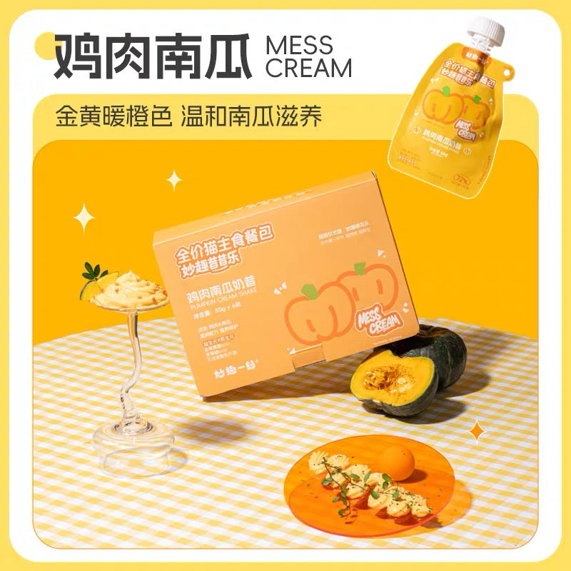 MessQuarter Mess Cream Complete Food for Cats and Kittens 50g