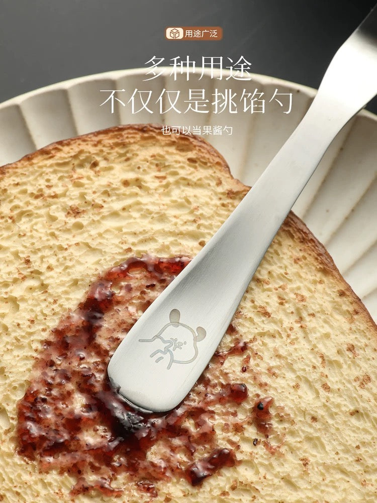 Cute Cat and Dog Design Flat Spoon Kitchen Tool