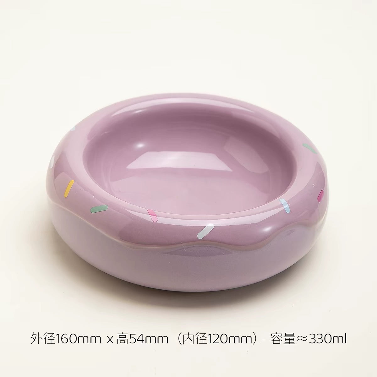 Petdebby Donut Bowl for Pets